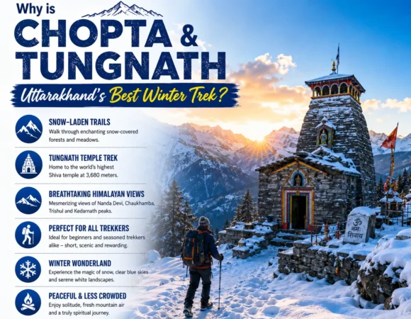 Why is Chopta & Tungnath Uttarakhand’s Best Winter Trek?
